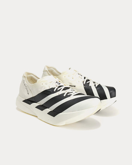 Y-3 Adios Pro 4 Off White / Off White / Black Running Shoes - 3