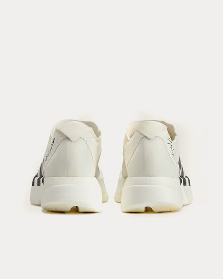 Y-3 Adios Pro 4 Off White / Off White / Black Running Shoes - 4