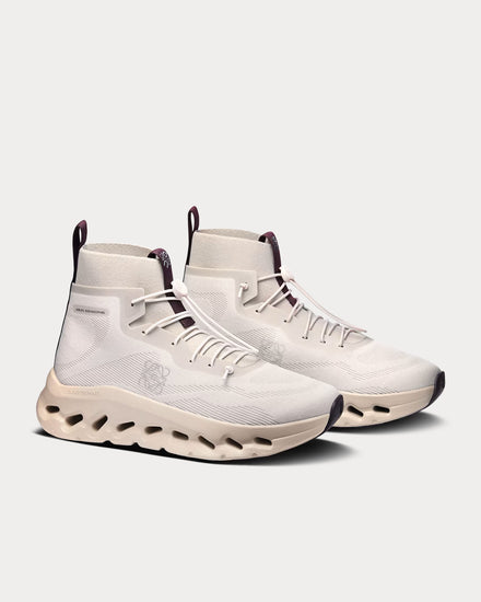 On Running x Loewe Cloudtilt Hi Sand / Oatmeal / Plum High Top Sneakers - 3