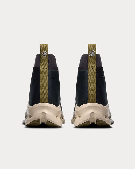 On Running x Loewe Cloudtilt Hi Black / Oatmeal / Olive High Top Sneakers - 3