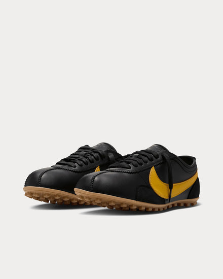 Nike Moon Shoe Black / Yellow Ochre /  Gum Light Brown Low Top Sneakers - 3