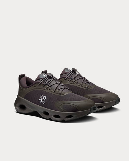On Running x Loewe Cloudsolo Dark Brown / Black Low Top Sneakers - 3