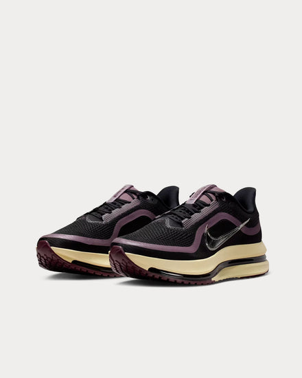Nike x A Ma Maniére Pegasus Premium Black / Burgundy Crush Running Shoes - 3