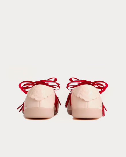 Adidas x Simone Rocha Taekwondo Ballerina Pink Tint / Pink Tint / Better Scarlet Slip On Sneakers - 4