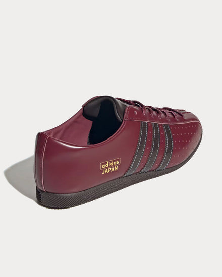Adidas Japan Lux Shadow Red / Aurora Coffee / Gold Metallic Low Top Sneakers - 4