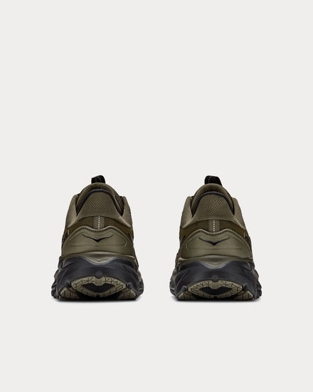 HOKA Clifton UTL Antique Olive / Black Low Top Sneakers - 4
