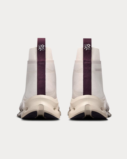 On Running x Loewe Cloudtilt Hi Sand / Oatmeal / Plum High Top Sneakers - 4