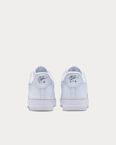 Nike Air Force 1 '07 Pure Platinum / White / Metallic Silver Low Top Sneakers - 4