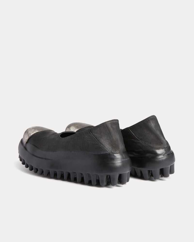 424 Miner Leather Back Slip Ons - 3
