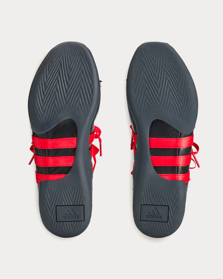 Adidas x Simone Rocha Taekwondo Ballerina Core Black / Better Scarlet / Core Black Slip On Sneakers - 5