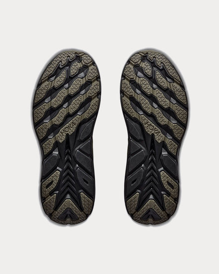 HOKA Clifton UTL Antique Olive / Black Low Top Sneakers - 5