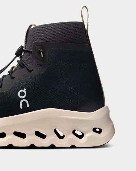 On Running x Loewe Cloudtilt Hi Black / Oatmeal / Olive High Top Sneakers - 5