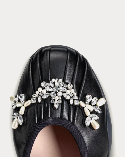 Adidas x Simone Rocha Taekwondo Ballerina Core Black / Better Scarlet / Core Black Slip On Sneakers - 6
