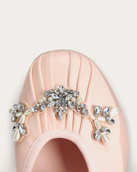 Adidas x Simone Rocha Taekwondo Ballerina Pink Tint / Pink Tint / Better Scarlet Slip On Sneakers - 6