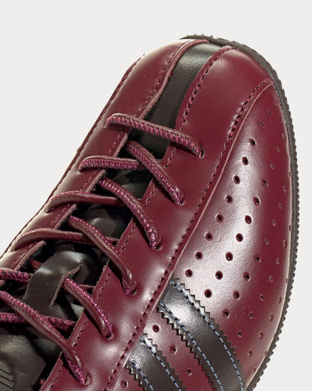Adidas Japan Lux Shadow Red / Aurora Coffee / Gold Metallic Low Top Sneakers - 6