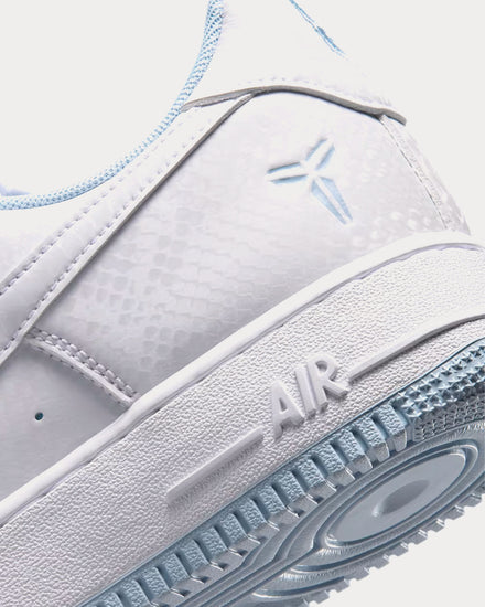 Nike Kobe Air Force 1 Low White / Armoury Blue Low Top Sneakers - 6