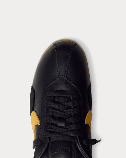 Nike Moon Shoe Black / Yellow Ochre /  Gum Light Brown Low Top Sneakers - 6