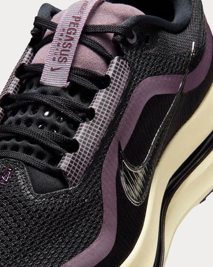 Nike x A Ma Maniére Pegasus Premium Black / Burgundy Crush Running Shoes - 6