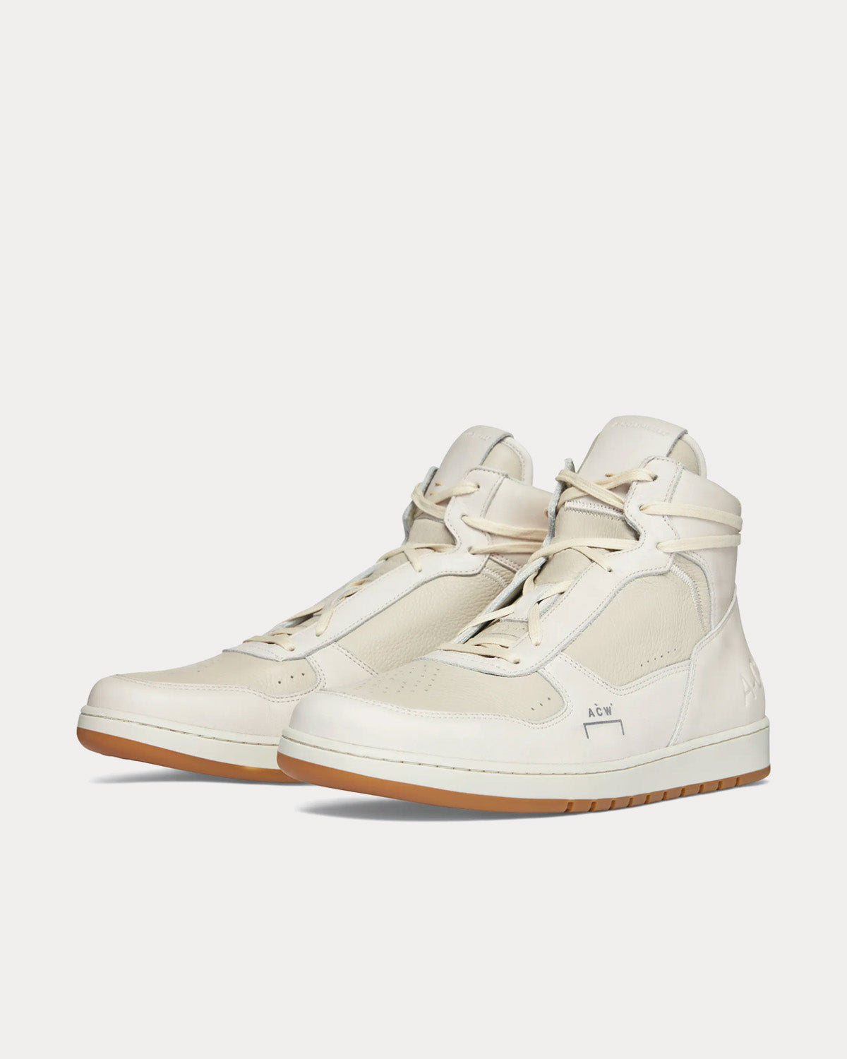 A-COLD-WALL* - Luol Leather Tan High Top Sneakers