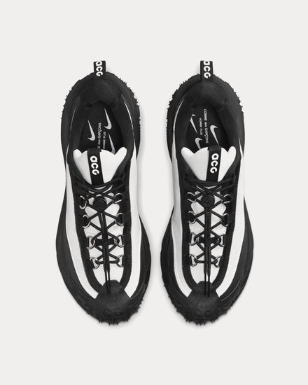 Nike x Comme des Garçons Homme ACG Mountain Fly 2 Black / White Low Top Sneakers - 2