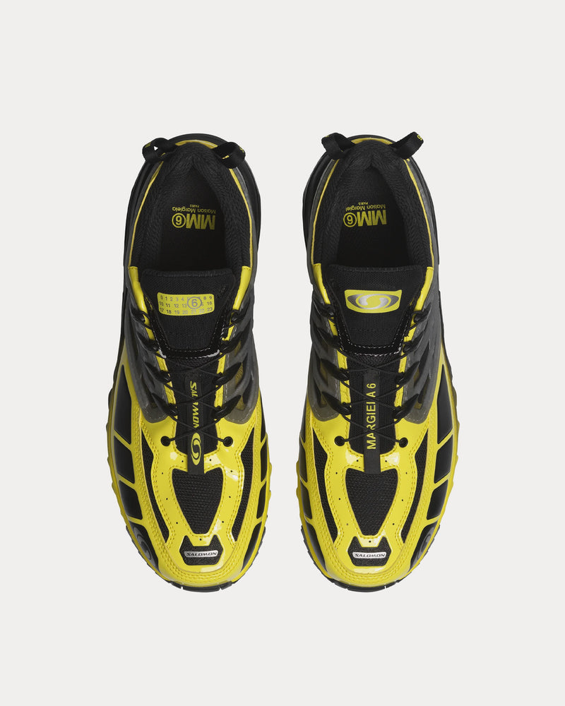 Salomon x MM6 Maison Margiela ACS Pro Black / Blazing Yellow Low Top Sneakers - 2
