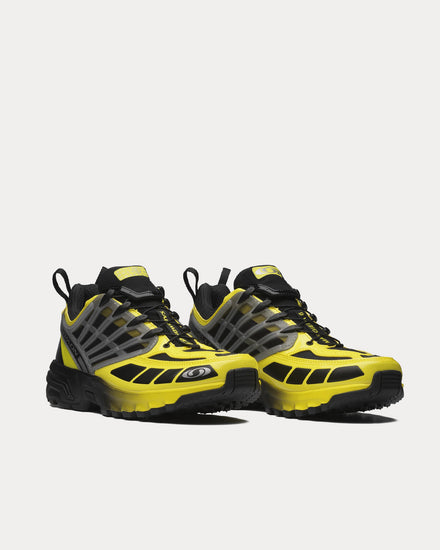 Salomon x MM6 Maison Margiela ACS Pro Black / Blazing Yellow Low Top Sneakers - 3
