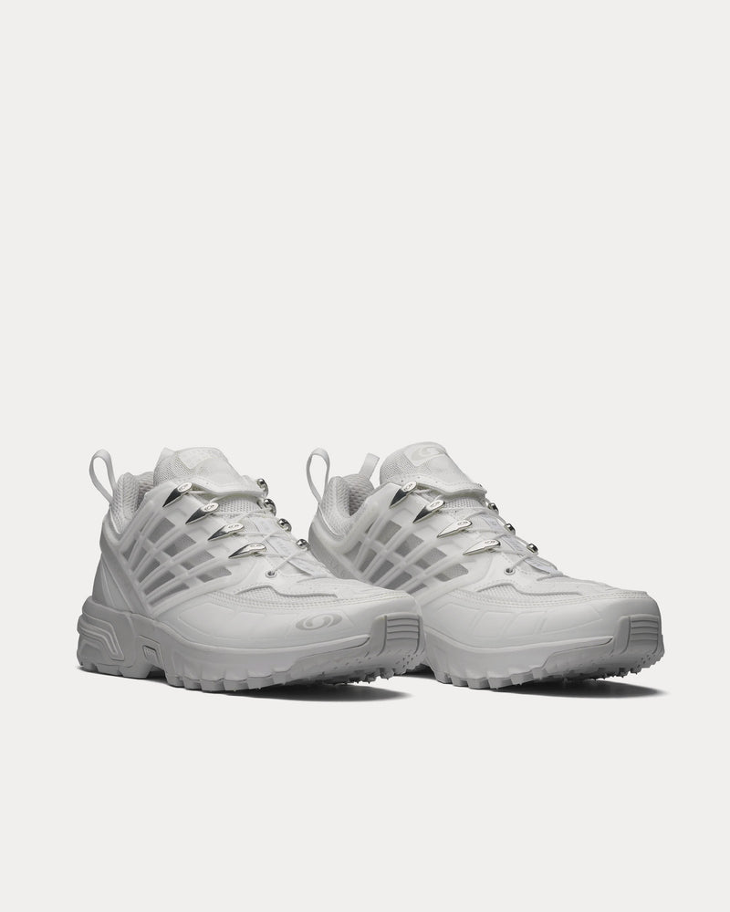 Salomon x MM6 Maison Margiela ACS Pro White / White Low Top Sneakers - 3