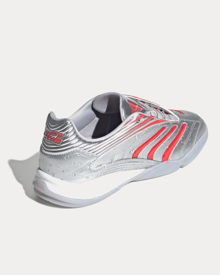 Adidas x Coca Cola Predator Sala Silver Metallic / None / Grey Two Slip On Sneakers - 5