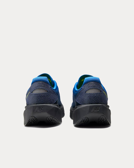 New Balance x Aime Leon Dore Rebel v5 Atlantic Blue / Black / Alkaline Green Running Shoes - 4