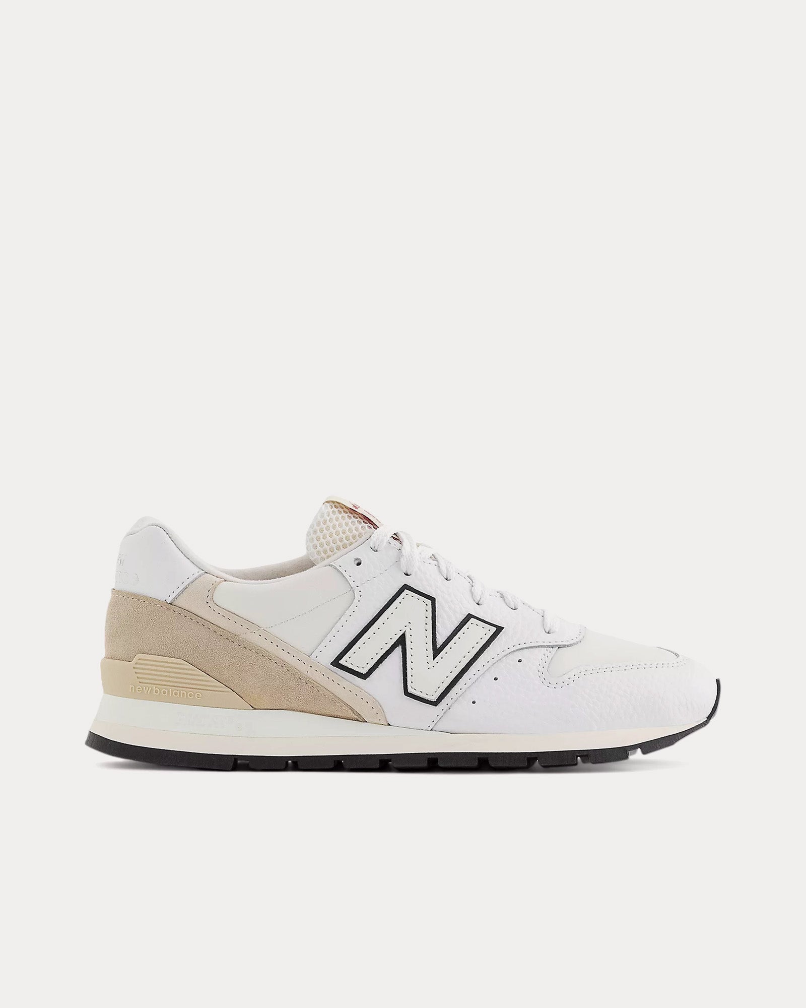 New Balance x Aime Leon Dore - Made in USA 996 White / Sandstone Low Top Sneakers