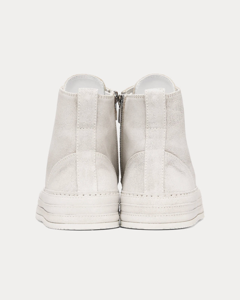 Ann Demeulemeester Raven White High Top Sneakers - 3