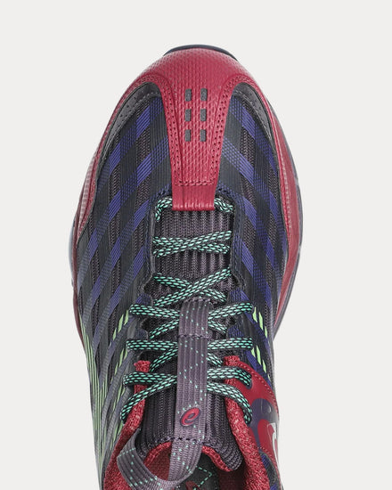 Asics x Kiko Kostadinov US8-S GEL-SJ33 Deep Plum / Fresh Grass Low Top Sneakers - 6