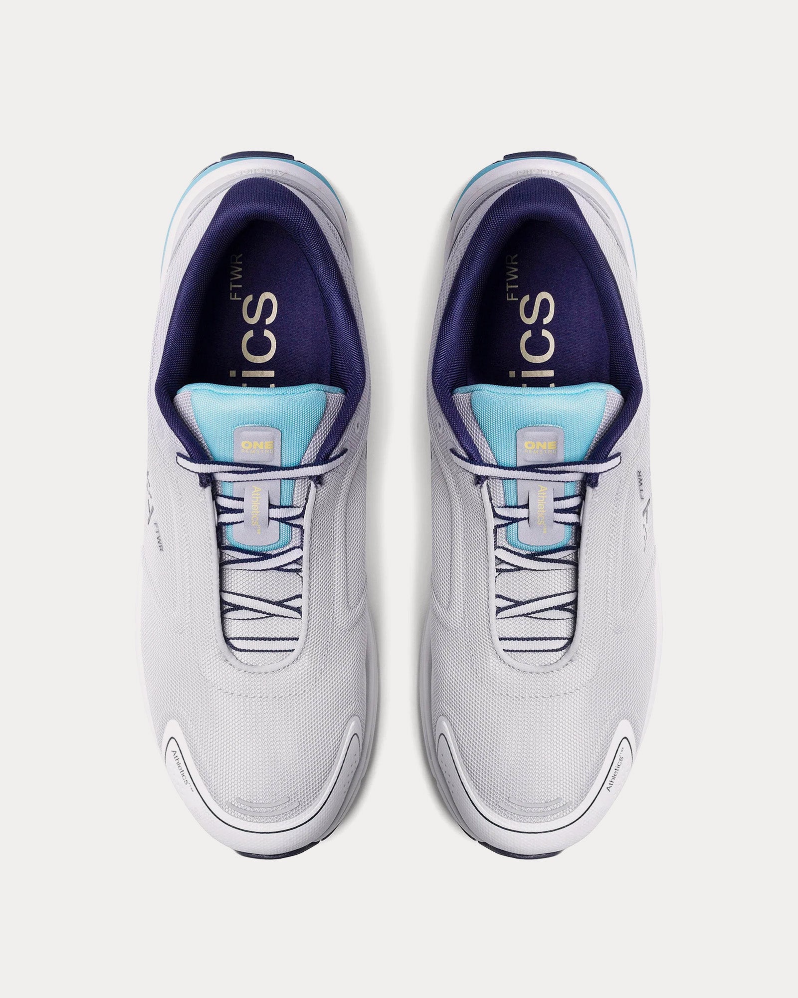Athletics FTWR - One Remastered Silver / Blue Elixer Low Top Sneakers