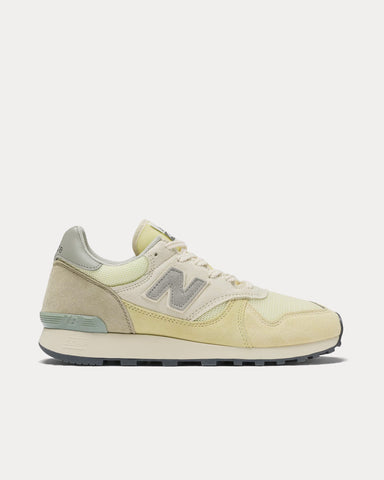 New Balance x Auralee 475 Aloe Wash / Beechnut / Lily Pad Low Top Sneakers