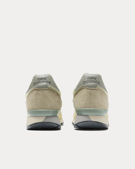New Balance x Auralee 475 Aloe Wash / Beechnut / Lily Pad Low Top Sneakers - 3
