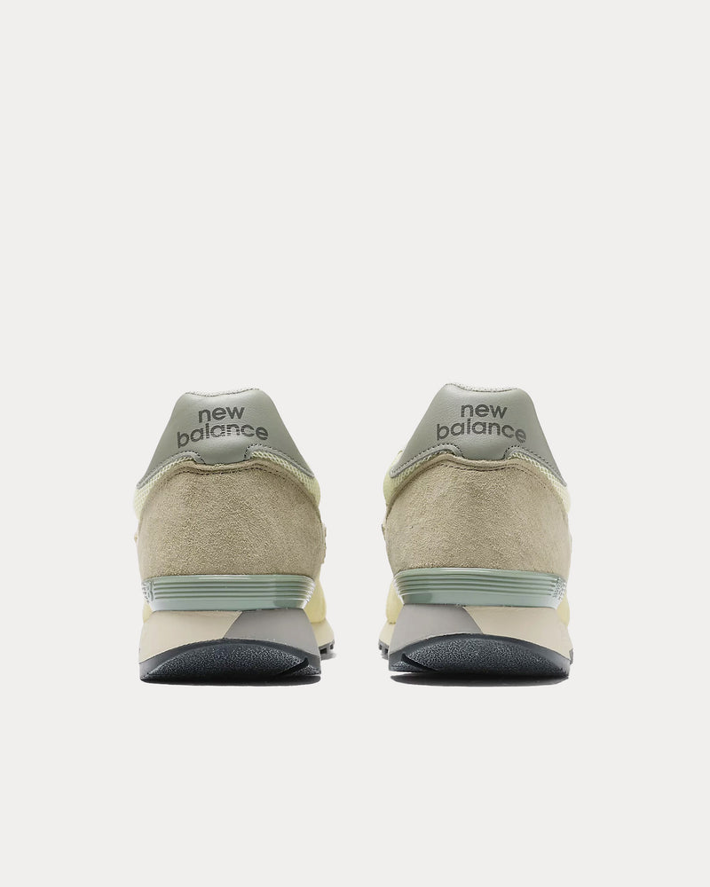 New Balance x Auralee 475 Aloe Wash / Beechnut / Lily Pad Low Top Sneakers - 3