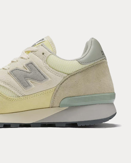 New Balance x Auralee 475 Aloe Wash / Beechnut / Lily Pad Low Top Sneakers - 4