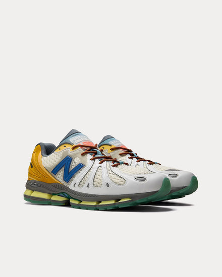 New Balance x Action Bronson 1890 Grey / Aztec Gold Low Top Sneakers - 3