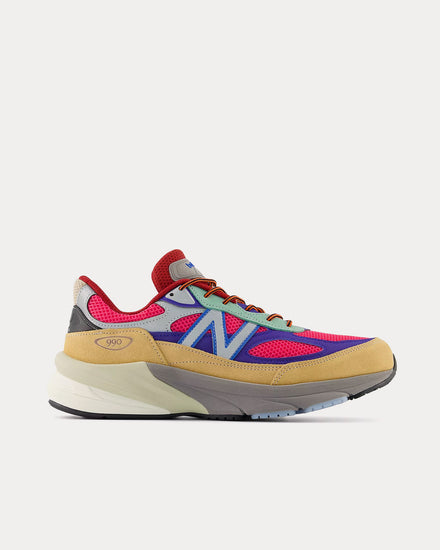 New Balance x Action Bronson Made in USA 990v6 Hi-Pink / Royal Blue Low Top Sneakers - 1