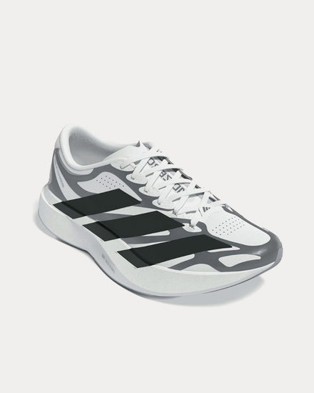Adidas Adizero Evo SL EXO Cloud White / Metallic Silver / Core Black Running Shoes - 2
