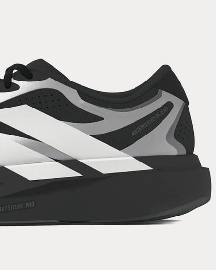 Adidas Adizero Evo SL EXO Core Black / Metallic Silver / Cloud White Running Shoes - 4