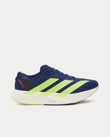 Adidas Adizero EVO SL Dark Blue / Solar Slime / Red Running Shoes