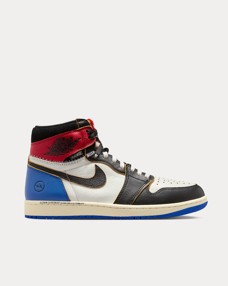 Jordan x Union Unisex x Fragment Air Jordan 1 Black / Varsity Red