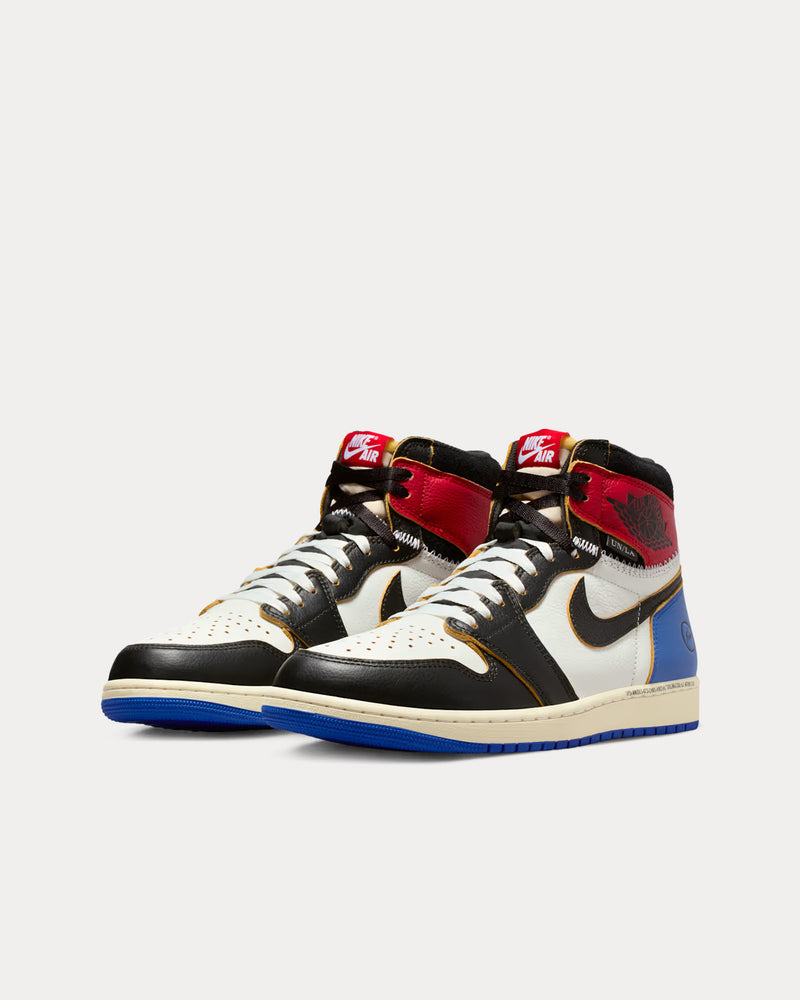Jordan x Union Unisex x Fragment Air Jordan 1 Black / Varsity Red