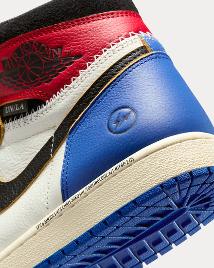 Jordan x Union Unisex x Fragment Air Jordan 1 Black / Varsity Red