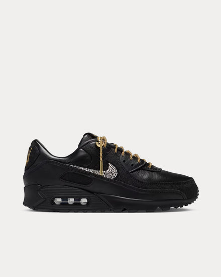 Nike x Victor Solomon Air Max 90 Black Low Top Sneakers - 1