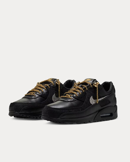 Nike x Victor Solomon Air Max 90 Black Low Top Sneakers - 3