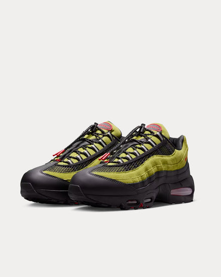 Nike x Aya Brown Air Max 95 'Big Bubble' Atomic Green / Black Low Top Sneakers - 2