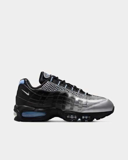Nike x Palace Air Max 95 'Big Bubble' Metallic Silver Low Top Sneakers - 1