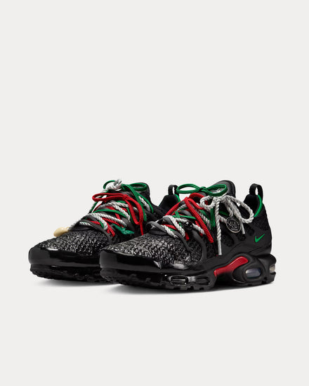 Nike x HOMECOMING Air Max Plus 'Pan African' Black / University Red Low Top Sneakers - 3